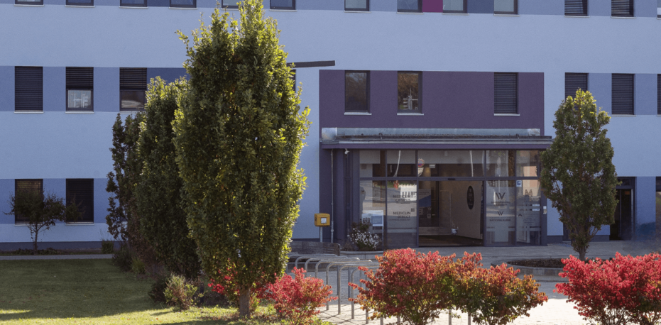 Krankenhaus Wertheim von vorne